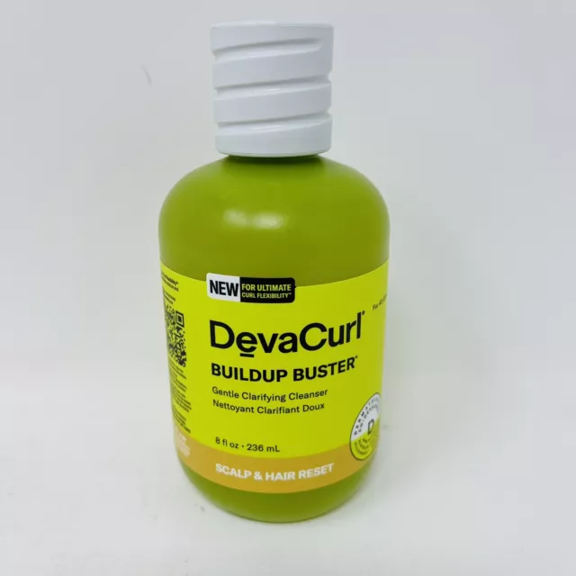 Deva Curl Buildup Buster Gentle Clarifying Cleanser Curly Hair Vegan 8 oz New