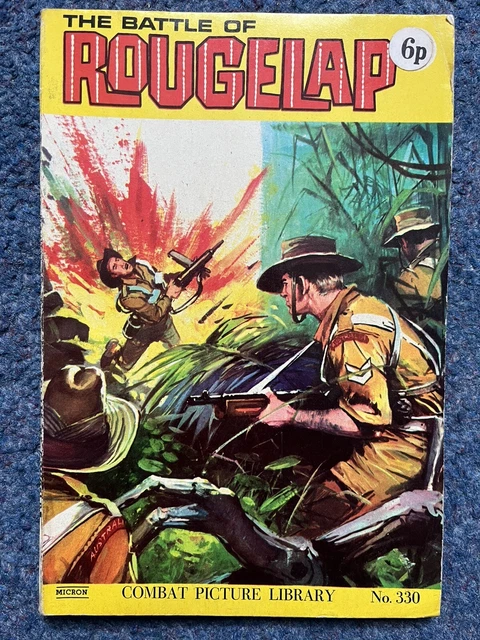 COMBAT PICTURE LIBRARY Comic No. 330 The Battle of Rougelap £4.35 ...