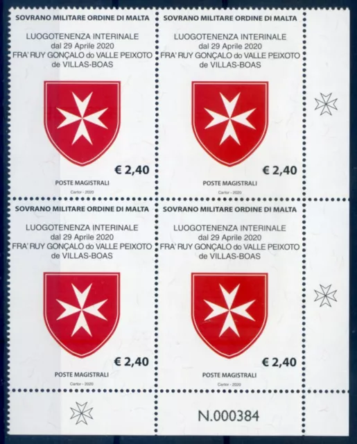 Smom - Ordine Di Malta 2020 Luogotenenza Fra' Ruy Quartina Offerta 75% Facciale!
