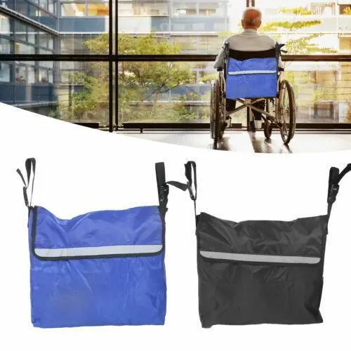 Bolsa de almacenamiento para silla de ruedas de gran capacidad accesorio de movilidad