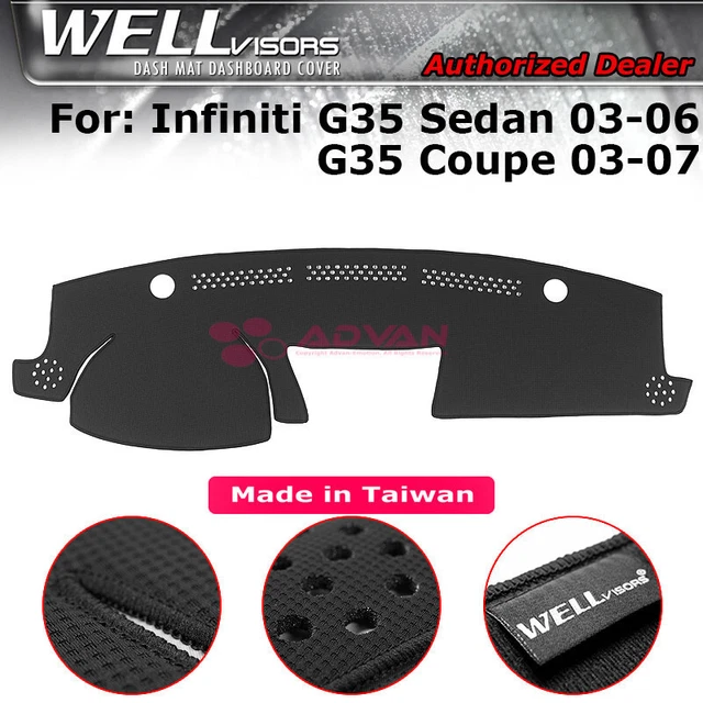 Armaturenbrett Matte Schwarz Für Infiniti 2003-2007 G35 Limousine G35 Coupe