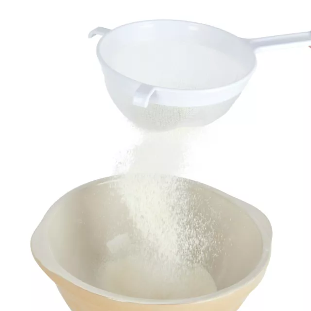 Kitchen Craft Passiersieb Küchensieb Nylongeflecht Seiher 7, 12, 15, 18 cm Kefir 3