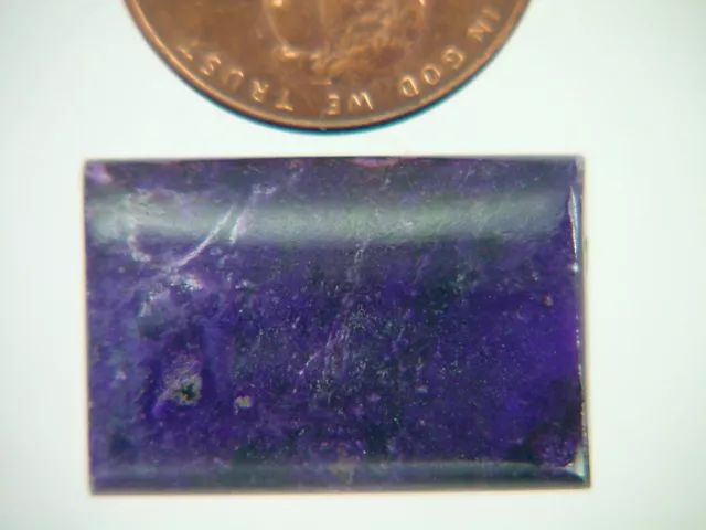 Butw Véritable Africain Sugilite 20.5 CT Rectangle Cabochon Lapidaire Gemme