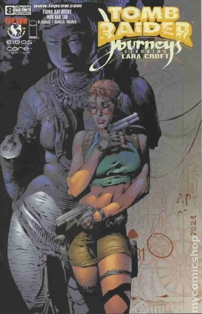 Tomb Raider Journeys #8 VF 2002 Stock Image