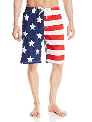 Kanu Surf Men's Barracuda Swim Trunks (Regular & Extended Sizes)