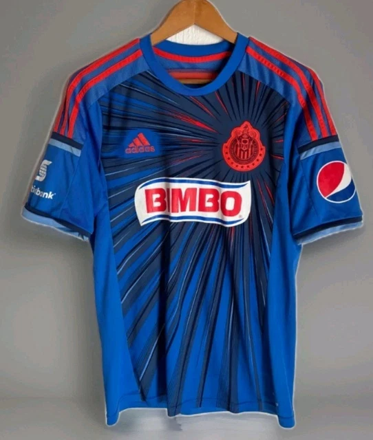 CAMISETA REEBOK CHIVAS Rayadas de Guadalajara Omar Bravo Pequeña