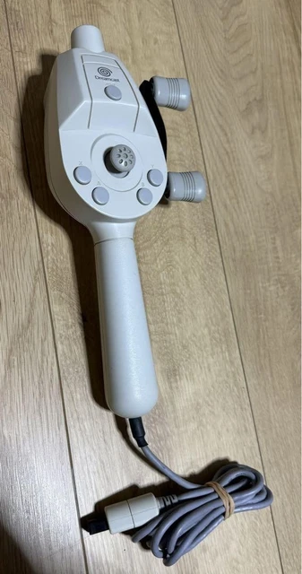 Sega Dreamcast Fishing Rod Controller HKT-8700 - Tested, Working, Original Japan Import
