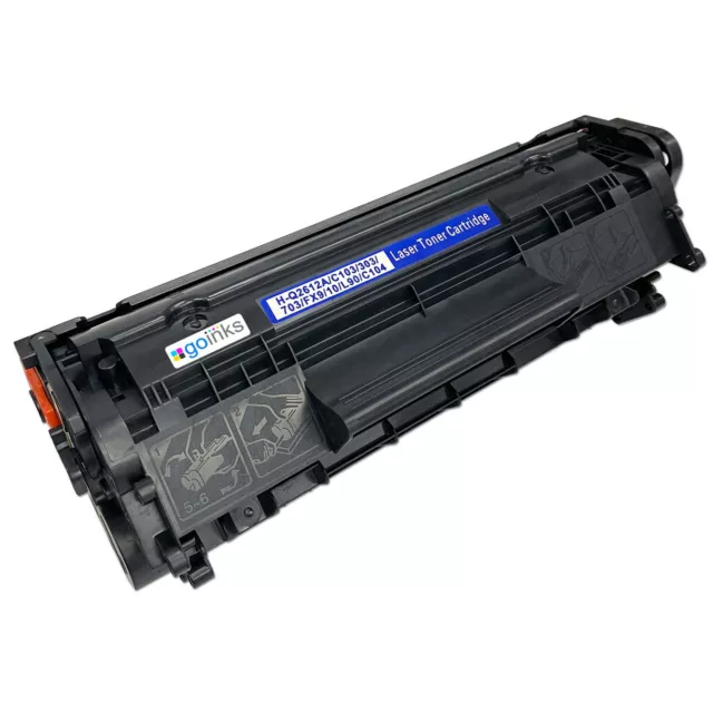 1 Noire Cartouche de Toner pour HP LaserJet 1010 1018 1022n 1012 1020 1022