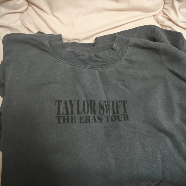 2023 TAYLOR SWIFT The Eras Tour Official Merch Blue Crewneck Sweatshirt