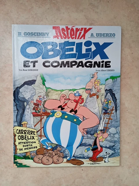 BD Album ASTERIX Tome 23 "Obélix et compagnie" ed.Hachette Uderzo/Goscinny