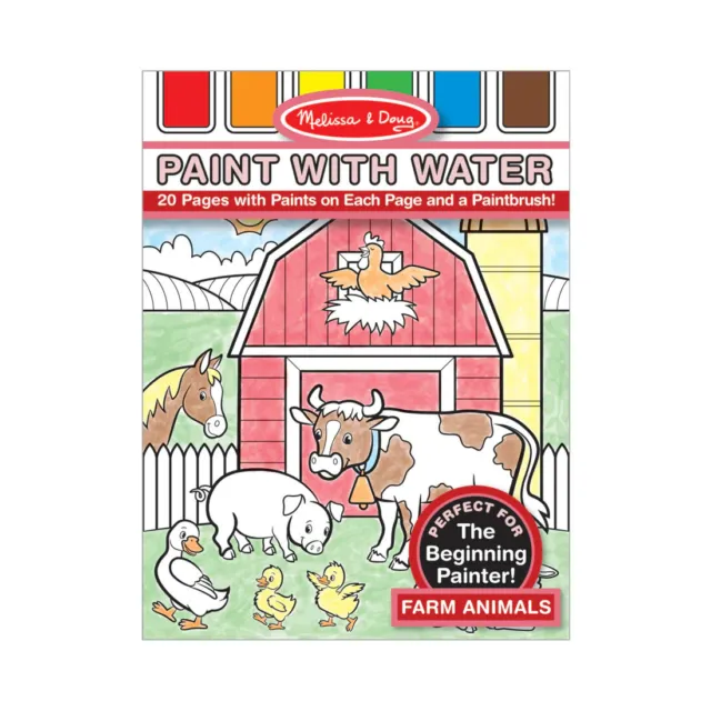 Melissa & Doug Paint with Water - Farm Animals MND4165