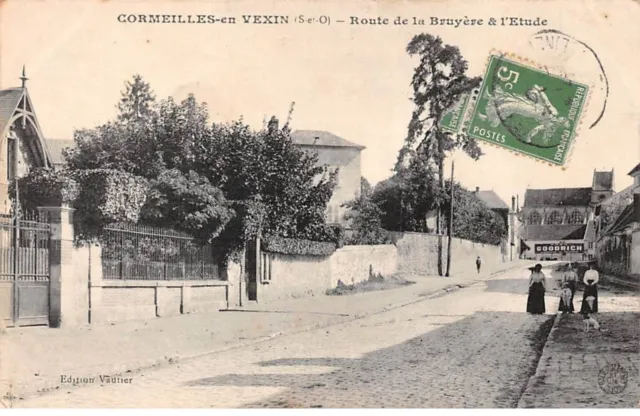95 - CORMEILLES EN VEXIN - SAN49573 - Route de la Bruyère & l'Etude