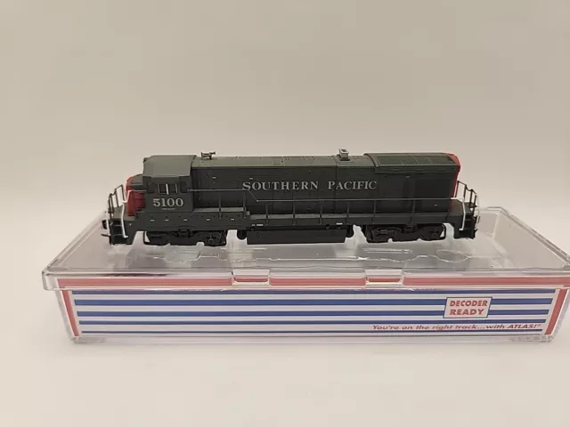 Atlas #49724 N-Scale Southern Pacific RR B23-7 Diesel Locomotive #5100 LNIB