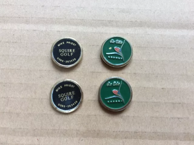 Golf ball markers