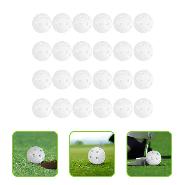 50 Pcs Golfball Plastik Bälle Für Das Golftraining Golfparty