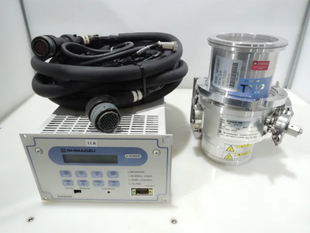 SHIMADZU Turbo Pump TMP-203M-G1 & TMP Power Unit EI-D203M & Cable /Free Shipping