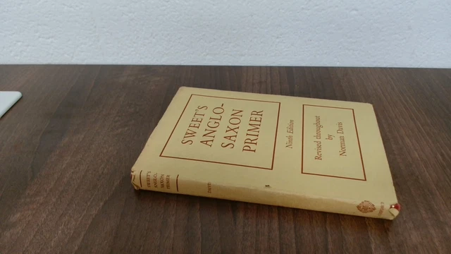 Anglo-Saxon Primer, Sweet, Henry, Oxford University Press, 1974,