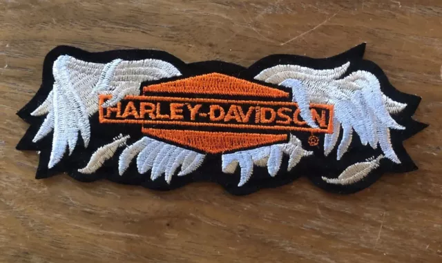 Vintage Harley Davidson Broken Wings Patch biker old school