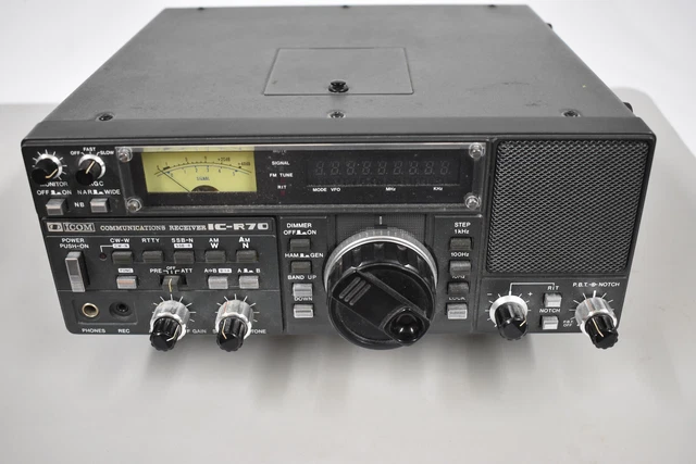 ICOM IC-R70 AM, Fm, Hf, Ssb, Cw, Rtty Communications Receiver $480.41 ...