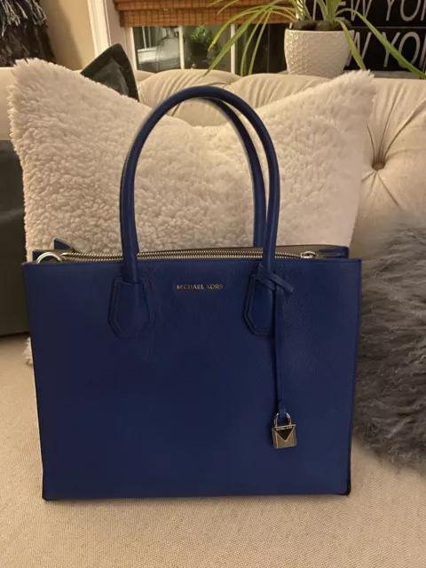 Michael Kors Mercer large bag Blue Used Without Strap