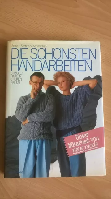Die schönsten HANDARBEITEN stricken häkeln sticken nähen