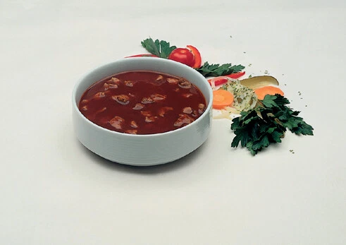 Macelleria Heinrich zuppa gulasch 3x300 g lattina in lattine pull ad anello