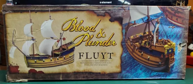 Blood & Plunder 28mm Fluyt Sailing Dutch Ship Pirate Merchant Boat Firelock Game