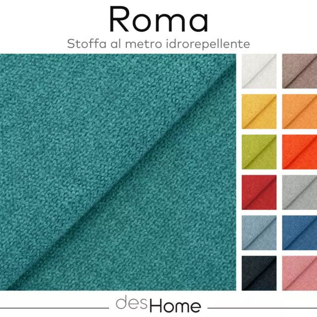 Roma - Tessuto al metro idrorepellente stoffa per divani tappezzeria arredo