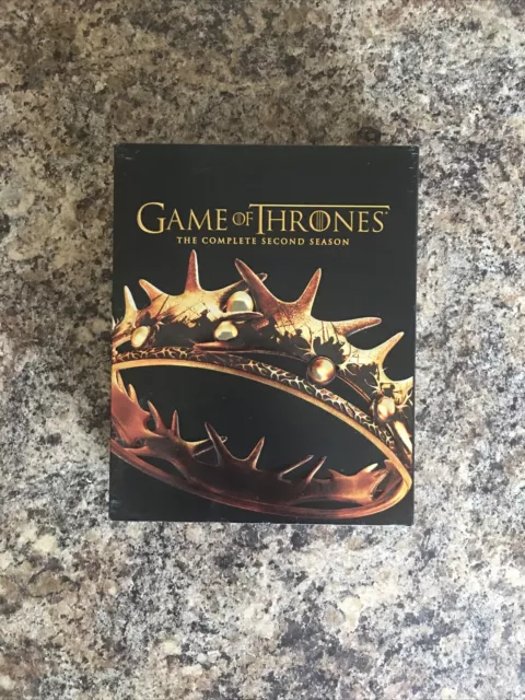 Game Of Thrones Complete Second Season Blu Ray Pre Owned Working CIB