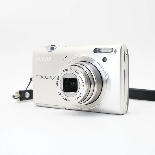 Nikon COOLPIX S5100 シルバー Nikon COOLPIX S5100 Silver Inbox & 4GB Sdhc Card Digital