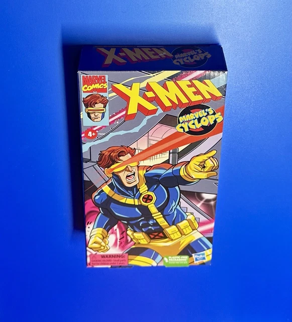 6 INCH MARVEL Legends Cyclops Figure Collection VHS X-Men XMEN HASBRO ...