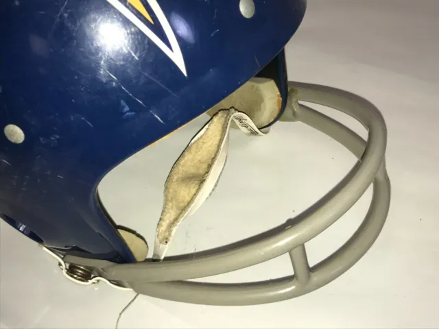 Vintage San Diego Chargers Rawlings NFL Football Helmet Sz Medium 2