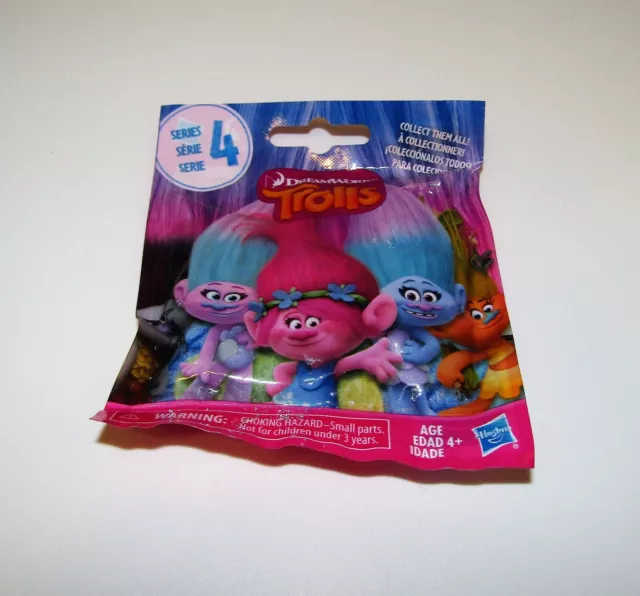 Hasbro Dreamworks Trolls Series 4 Mini-Figure Random Blind Bag