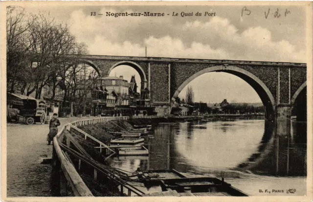 CPA NOGENT-sur-MARNE - Le Quai du Port (659379)