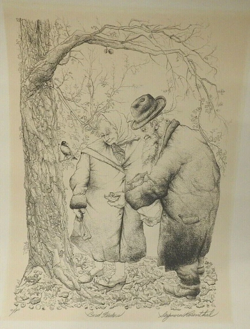 Seymour Rosenthal Lithograph AP Signed Unframed NICE Print Seymour Rosenthal Lithograph AP Signed Unframed NICE Print