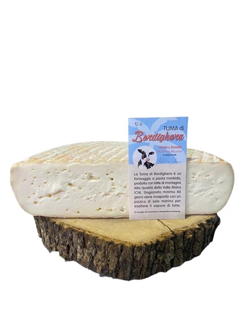 Toma Di Bordighera dei F.lli Rovere ... Ricetta antica Bordigotta