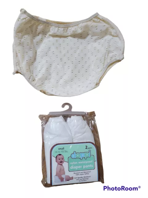 Vintage Nylon Waterproof Diaper Pants Lot Dappi & More