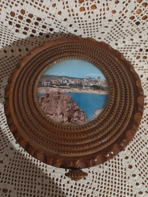 coffret ancien à bijoux boite en bois sculpté