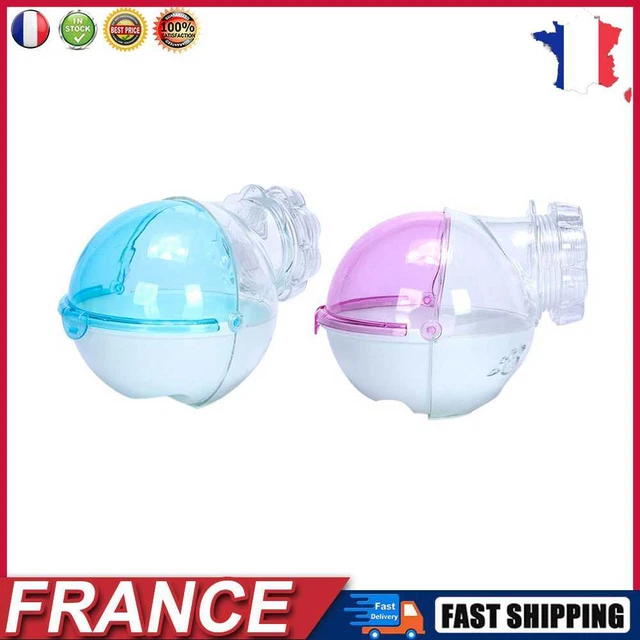 Gerbille Hamster Plastic Cage Tubes Small Pet Bathroom Toilet Sand Box Accessory