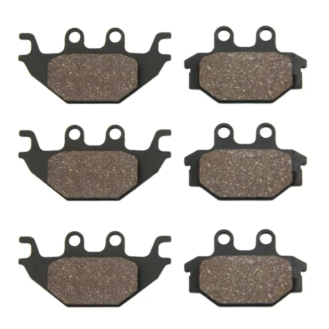 Front & Rear Brake Pads 2006-2015 for Bombardier for Can-Am DS250 DS 250