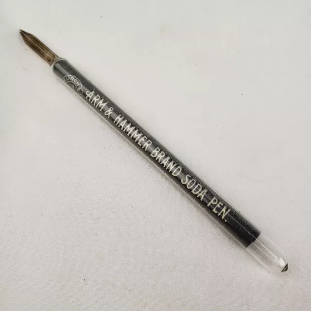 Rare Antique Arm & Hammer Baking Soda Advertising Glass Dip Ink Pen Vintage Sign
