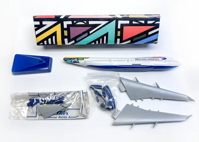 WOOSTER BOEING 747-400 British Airways South Africa Snap fit 1/250