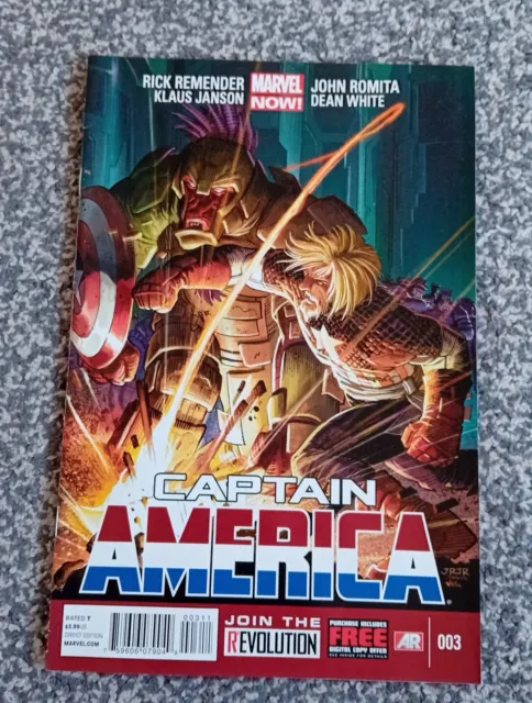 Marvel Comic - Captain America 003 February 2013 Direct Edition