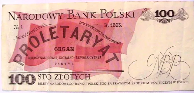 1979 Poland 100 Zlotych Original VF+ Polski Polish Banknote Currency Paper Money