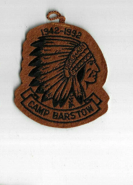 OA 1942-1992 Camp Barstow Indian Head Leather [ZIG770]