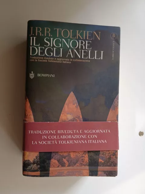 Il signore degli anelli JRR Tolkien bompiani 2004 Archi Rossi Ed. Limitata