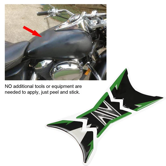 Autocollant De R¨¦servoir De Gaz De Mazout De Moto En Caoutchouc Souple