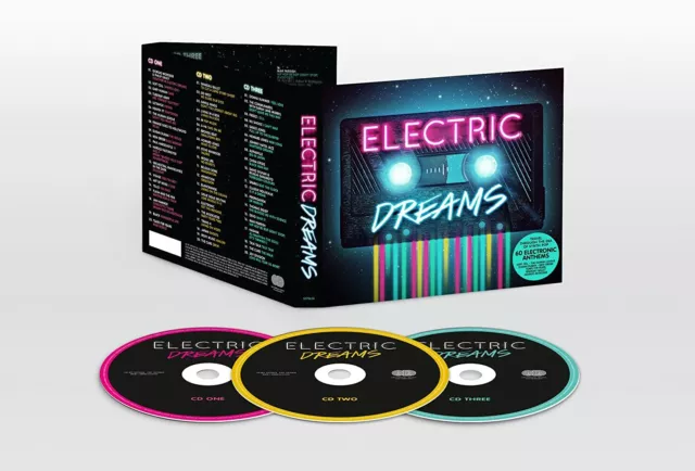 Electric Dreams CD NEW +SEALED 3 Disc Box Set 80s Electronic Pop Rock Eighties