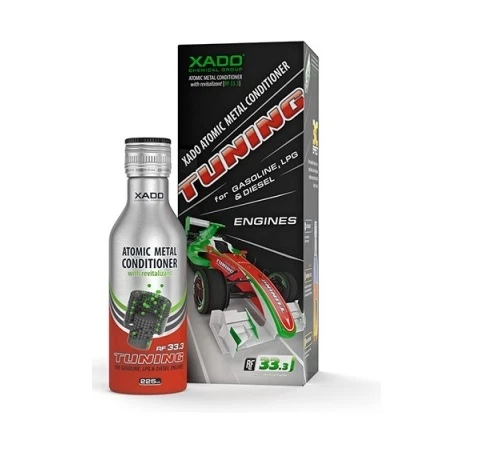 Kit Entretien Moteur XADO - Nettoyant + 4L Huile Rinçage + Additif Protection