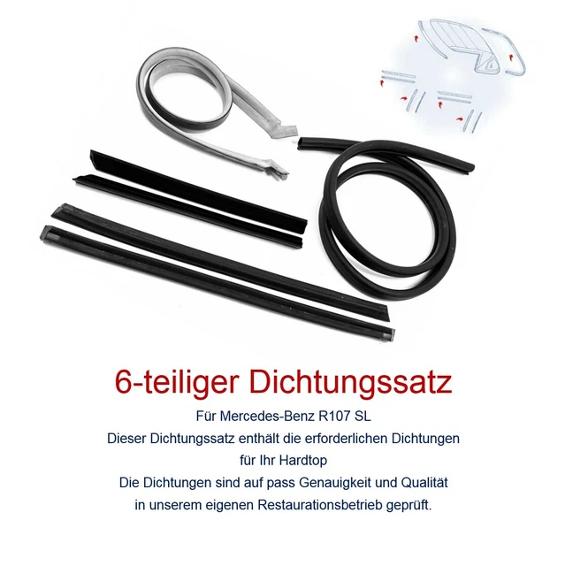 MERCEDES W107 SL Dichtung Verdeckkasten Verdeckdichtung Originalqualität 323144755523